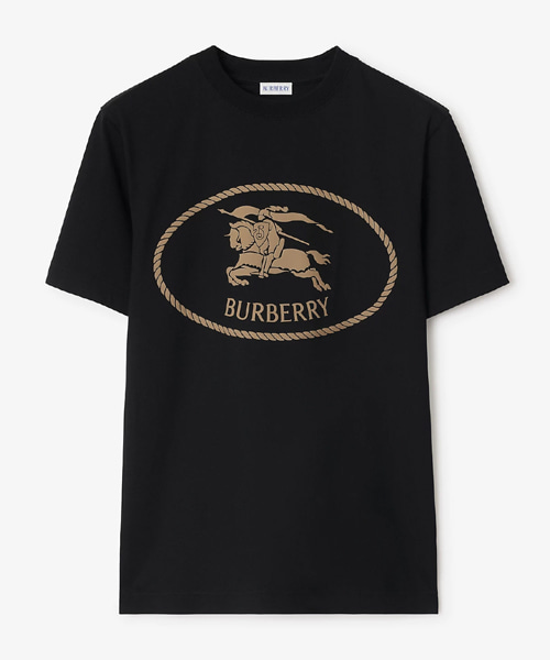 나이트 스탬프 코튼 티셔츠