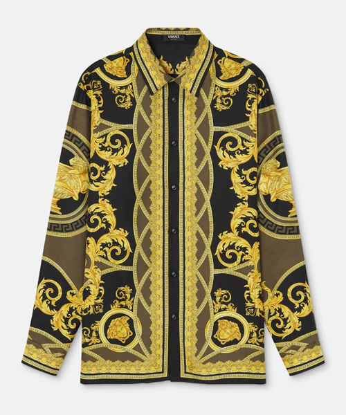 LA COUPE DES DIEUX 실크 셔츠