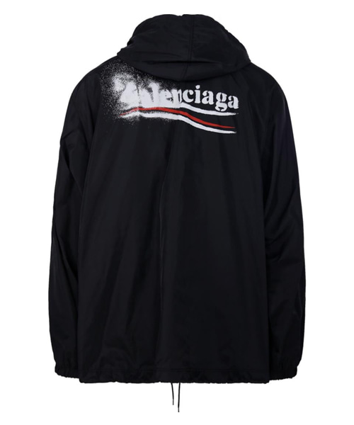 폴리티컬 스텐실 바람막이