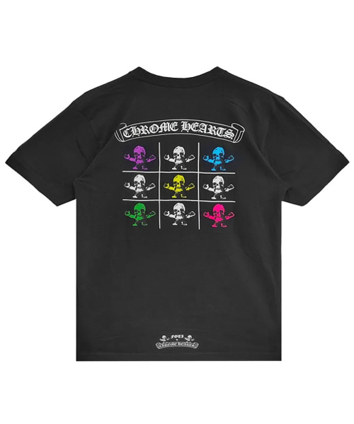 멀티 포티 숏 슬리브 코튼 티셔츠