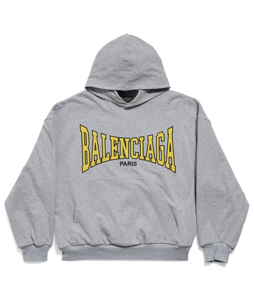 복싱 로고 프린트 후드 스웨트셔츠