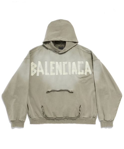 테이프 타입 립 포켓 후디