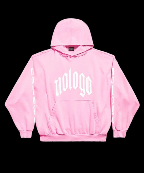 놀로고 후드 스웨트셔츠