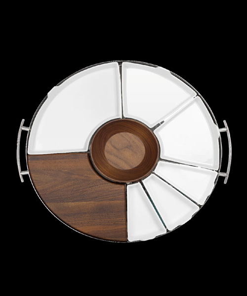 스테인리스 스틸 무드 파티 트레이