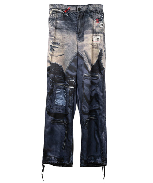 트롱프뢰유 아카이브 프린트 팬츠