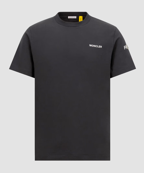 맥시 로고 코튼 티셔츠