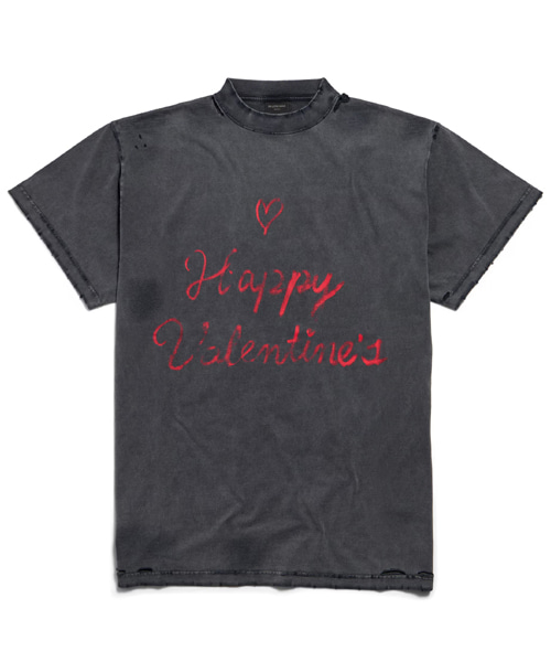 립스틱 발렌타인 티셔츠