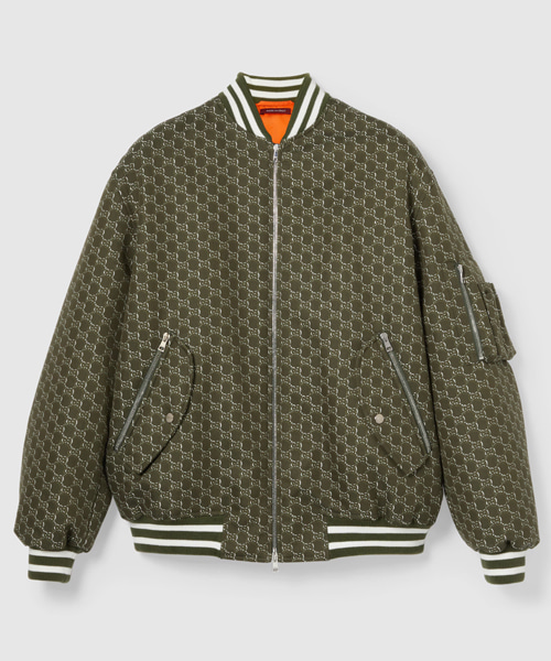 GG 섀도우 코튼 자카드 자켓