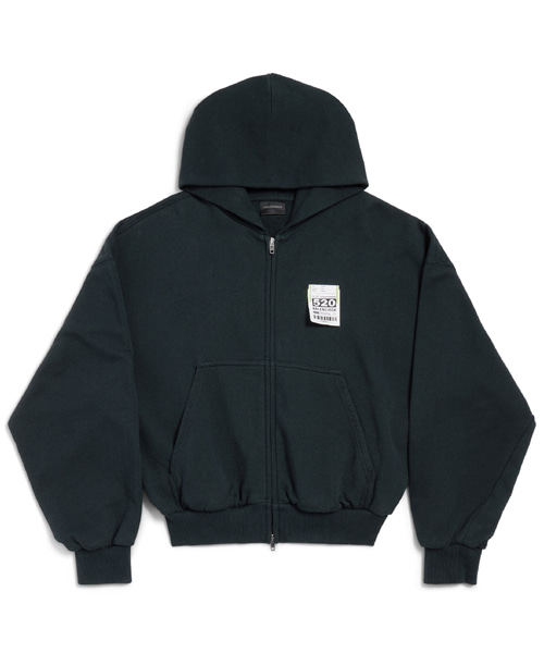 공항 태그 집업 후디