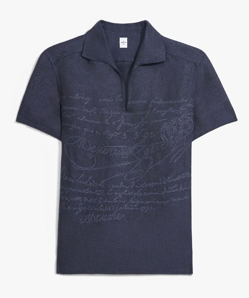 린넨 스크리토 반팔 바뢰즈