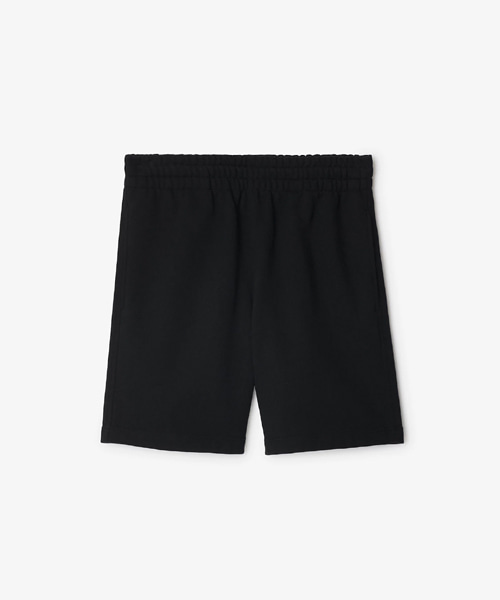 체크 라벨 코튼 쇼츠