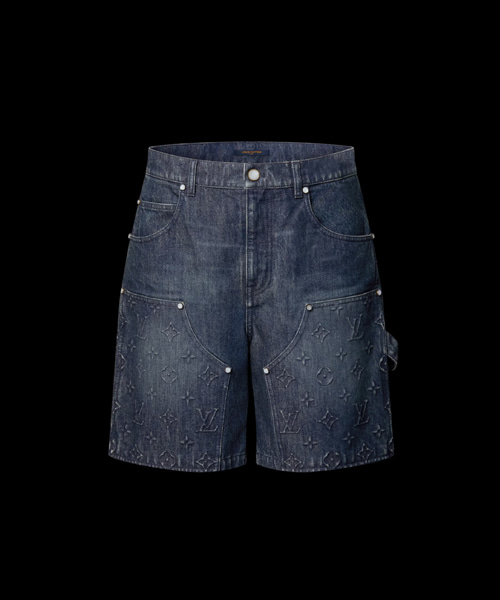 데님 워크웨어 쇼츠