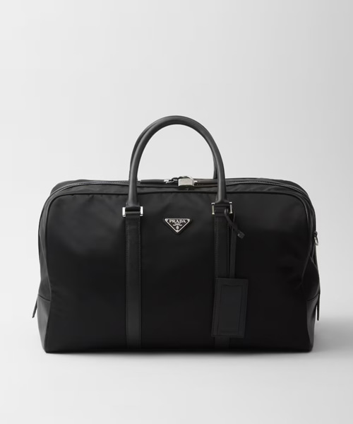 리나일론 사피아노 가죽 더플백