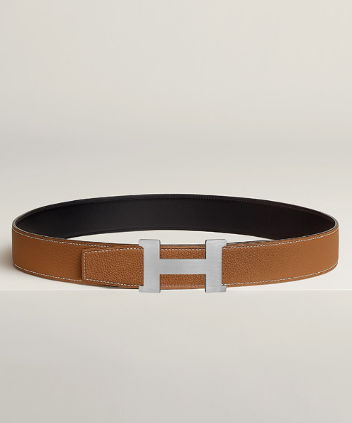 콘스탄스 벨트 버클 & 리버서블 가죽 스트랩 38mm