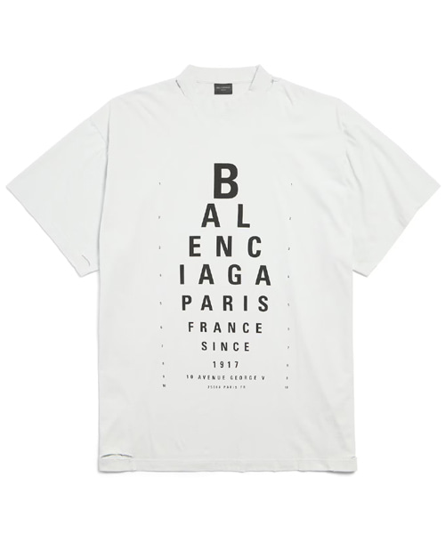 옵티컬 코튼 티셔츠