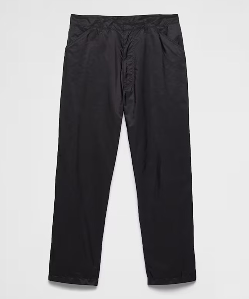 삼각 로고 패치 리나일론 팬츠