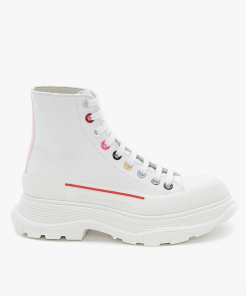 트레드 슬릭 하이탑 스니커즈