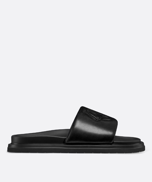 아쿠아 가죽 슬리퍼