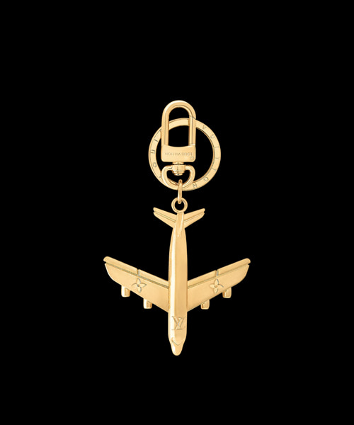 LV 플레인 키 홀더 백 참