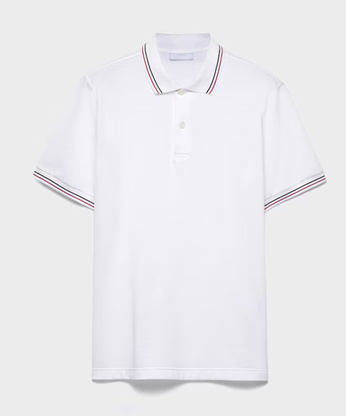 숏 슬리브 피케 폴로 셔츠