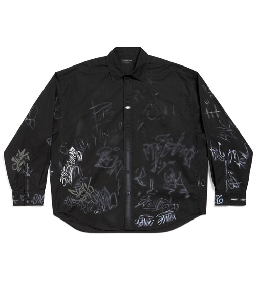 GRAFFITI 오버사이즈 셔츠