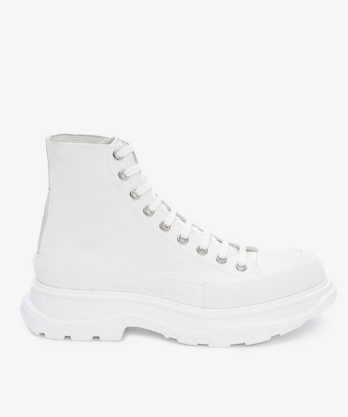 트레드 슬릭 하이탑 스니커즈