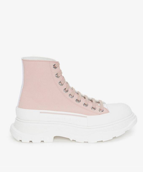 트레드 슬릭 하이탑 스니커즈