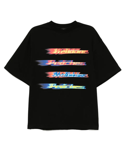 캡슐 멀티 로고 티셔츠