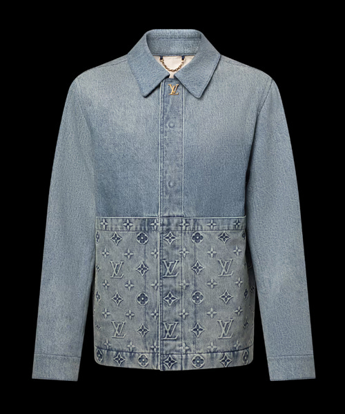 업사이클 데님 캔버스 자켓