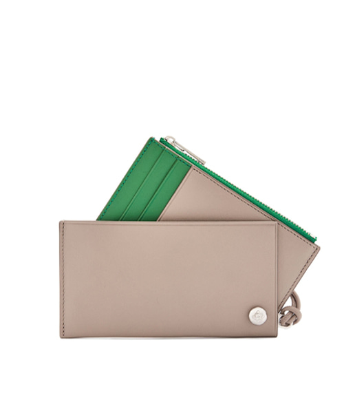 페블 슬라이더 동전 카드홀더