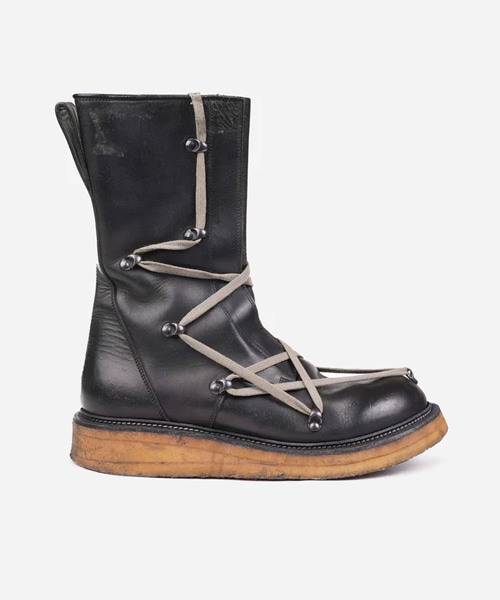 17FW 글리터 펜타그램 부츠