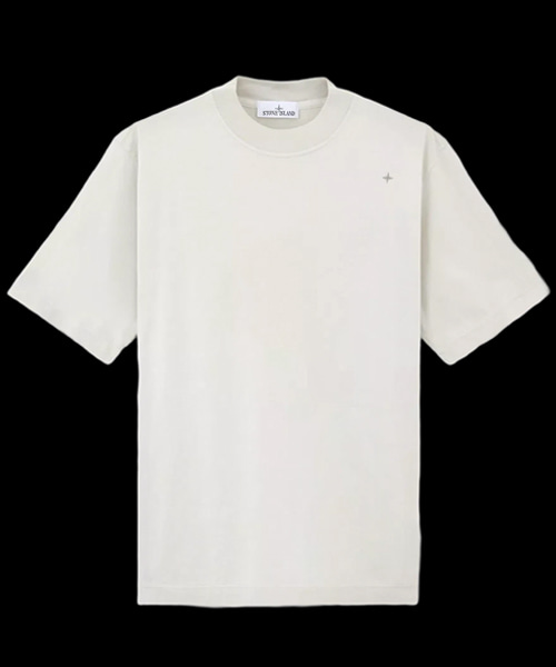 스타 자수 반소매 티셔츠