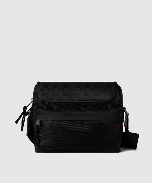 GG 나일론 미디엄 크로스백