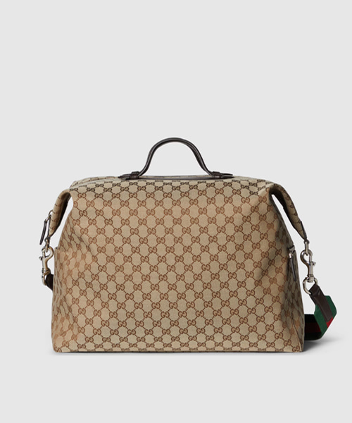 GG 캔버스 미디엄 더플백