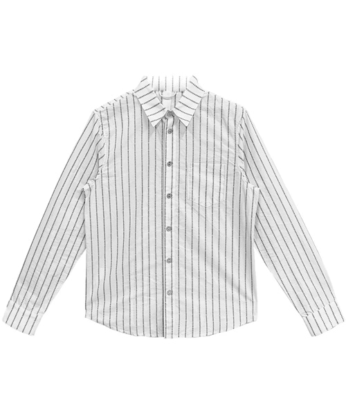 핀 스트라이프 셔츠