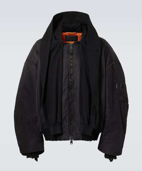 인코그니토 후드 봄버 자켓