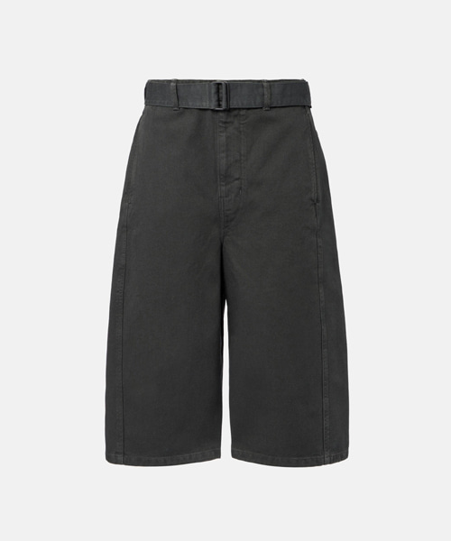 트위스트 데님 쇼츠