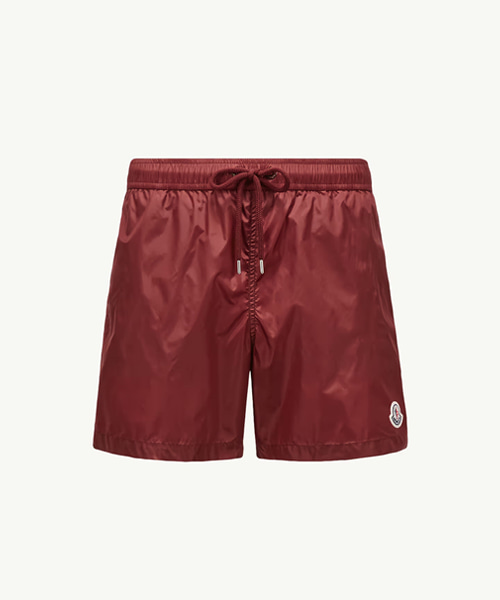 로고 패치 스윔 쇼츠