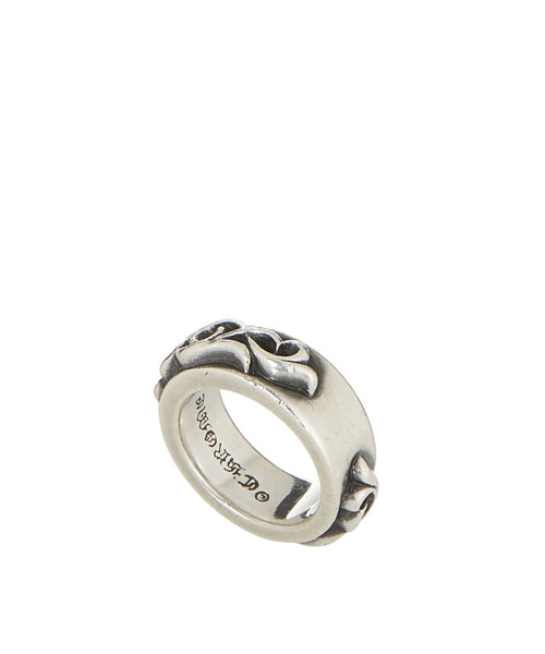 스털링 실버 스크롤 스페이서 링