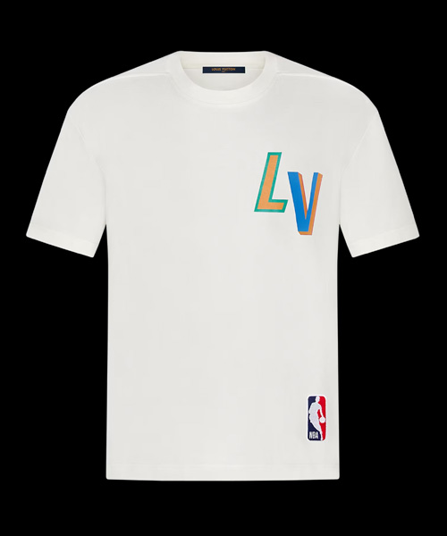 NBA 프론트 앤 백 레터스 프린트 티셔츠