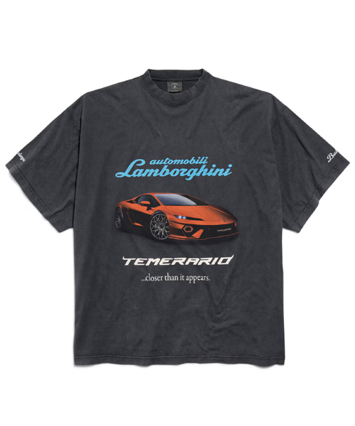 발렌시아가 | 오토모빌리 람보르기니 코튼 티셔츠
