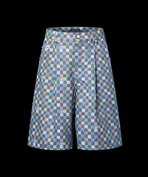 다미에 와이드 샴브레이 쇼츠