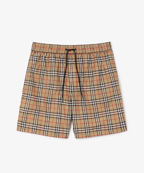 체크 스윔 쇼츠