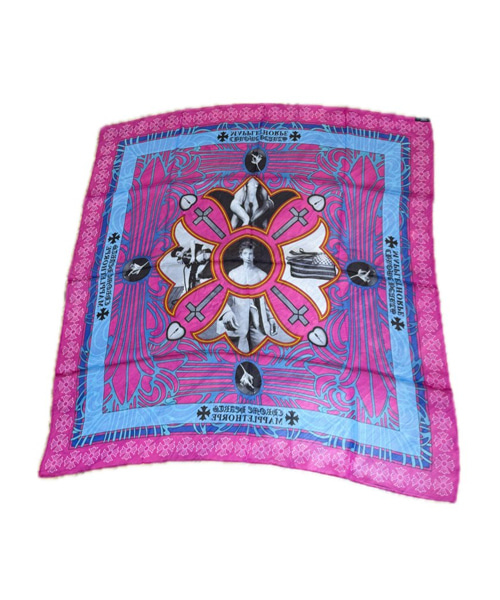 멀티컬러 스카프