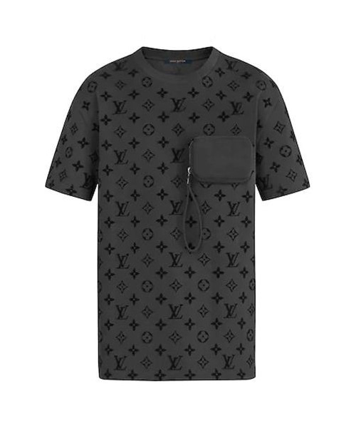 모노그램 벨크로 티셔츠