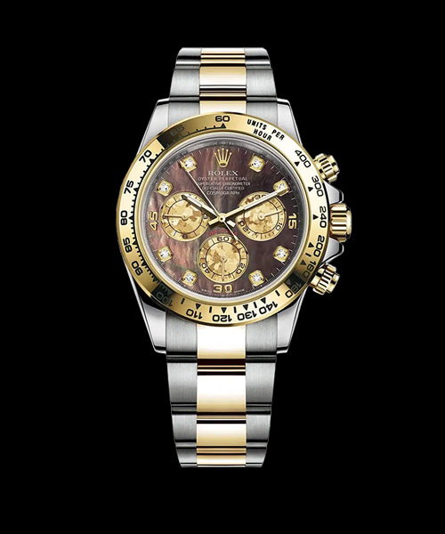 코스모그래프 데이토나 옐로우 골드 콤비 40