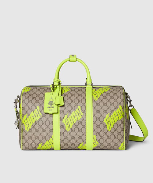 프린트 미디엄 더플백