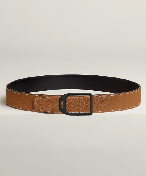 JOCKEY 벨트 버클 & 리버서블 가죽 스트랩 38mm