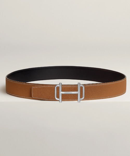 ROYAL 벨트 버클 & 리버서블 가죽 스트랩 38mm