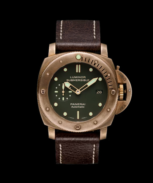 루미노르 섭머저블 1950 3 DAYS 오토매틱 브론조